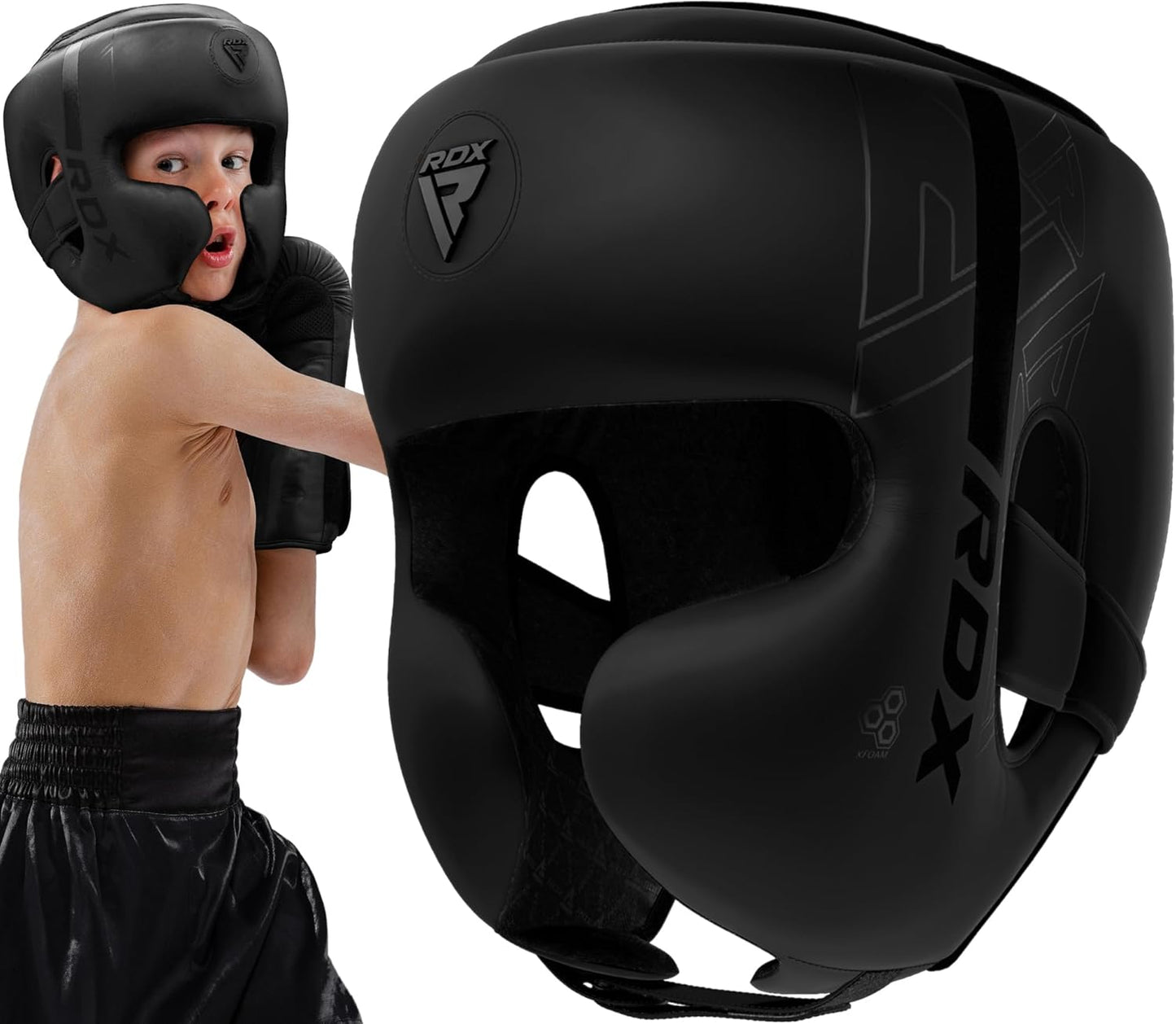 RDX Kids Boxing Headgear for MMA Training and Sparring