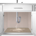 Under Sink Mat 28in x 19in Adjustable Silicone Liner - Waterproof