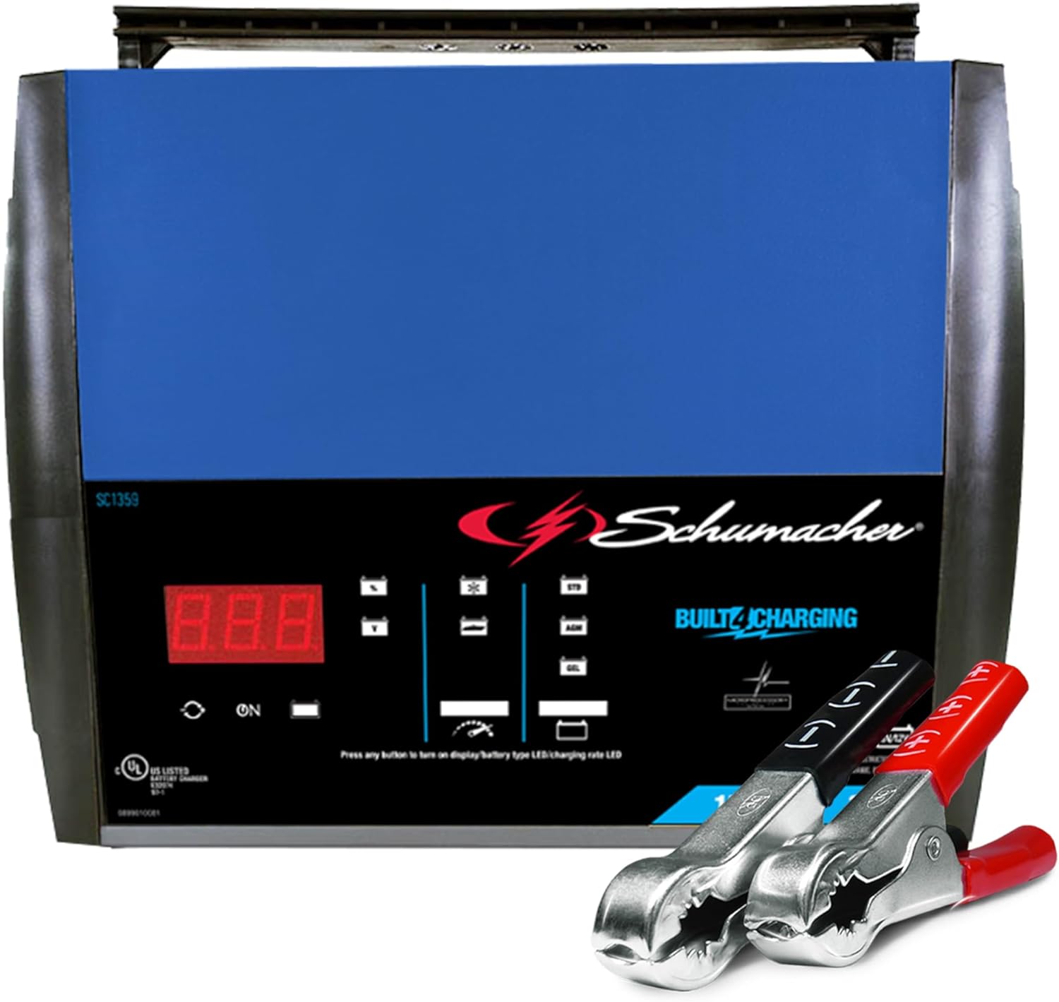 Schumacher Electric 4-in-1 Rapid Battery Charger- 15 Amps