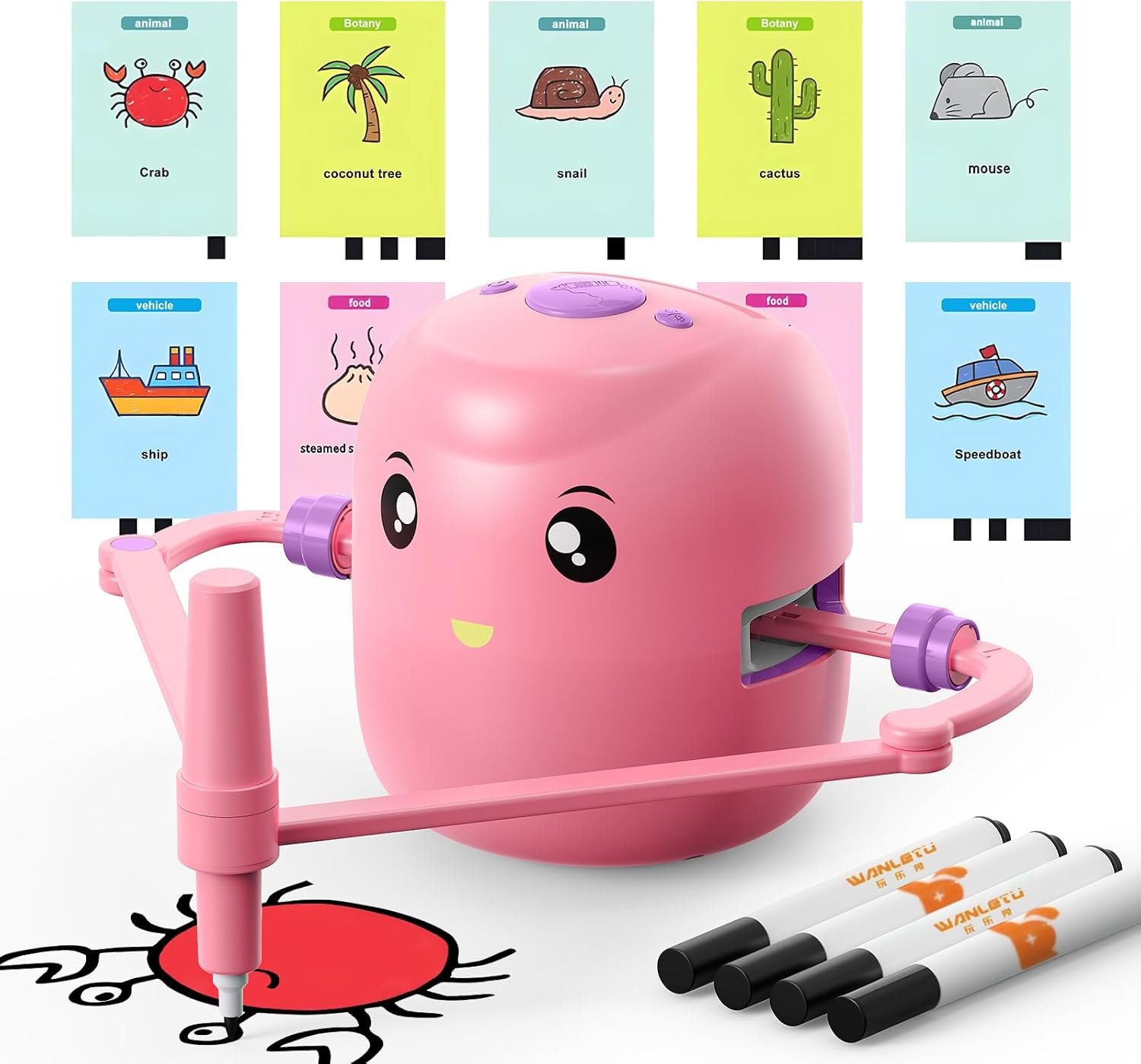 Interactive Drawing Robot - Montessori Learning Fun!
