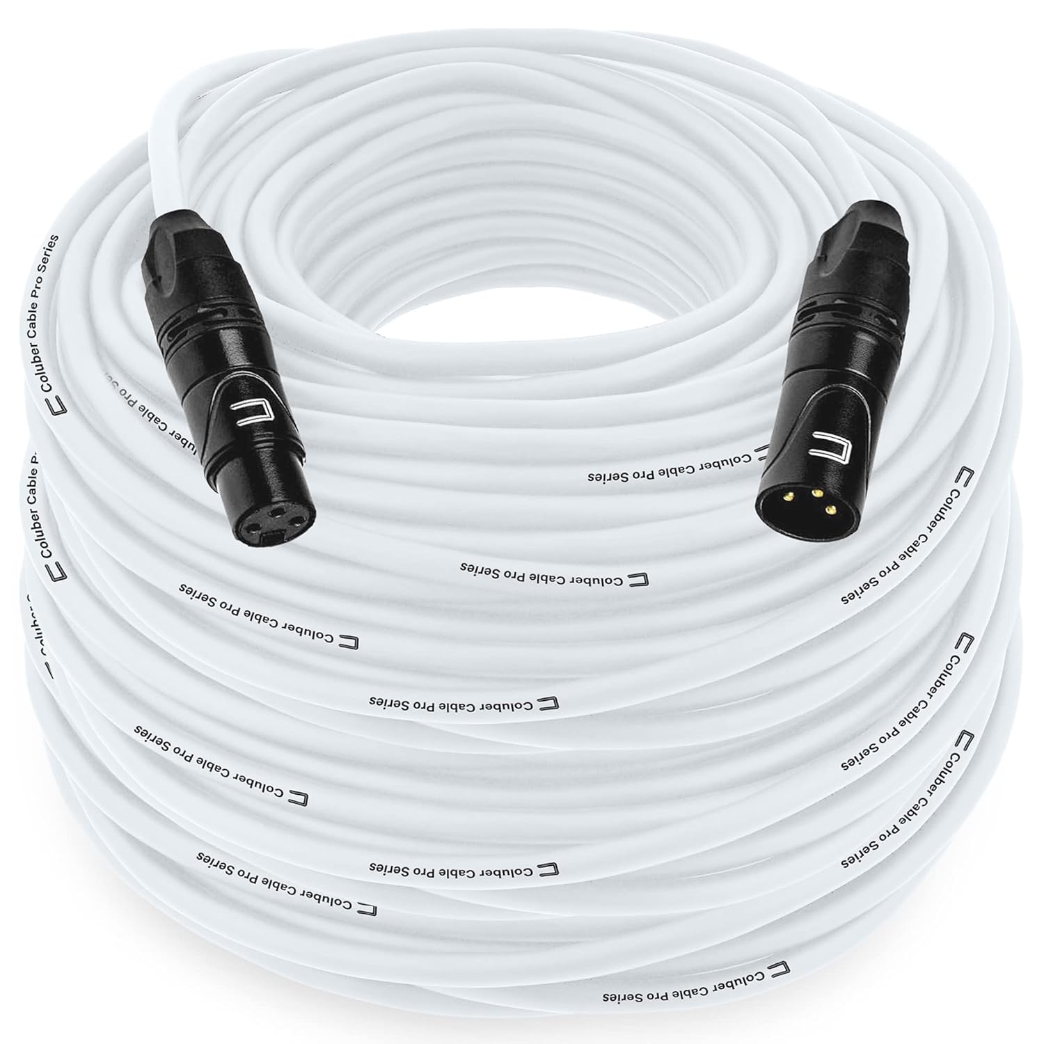 Balanced XLR Cable Male to Female - 200 Feet for Pro Audio