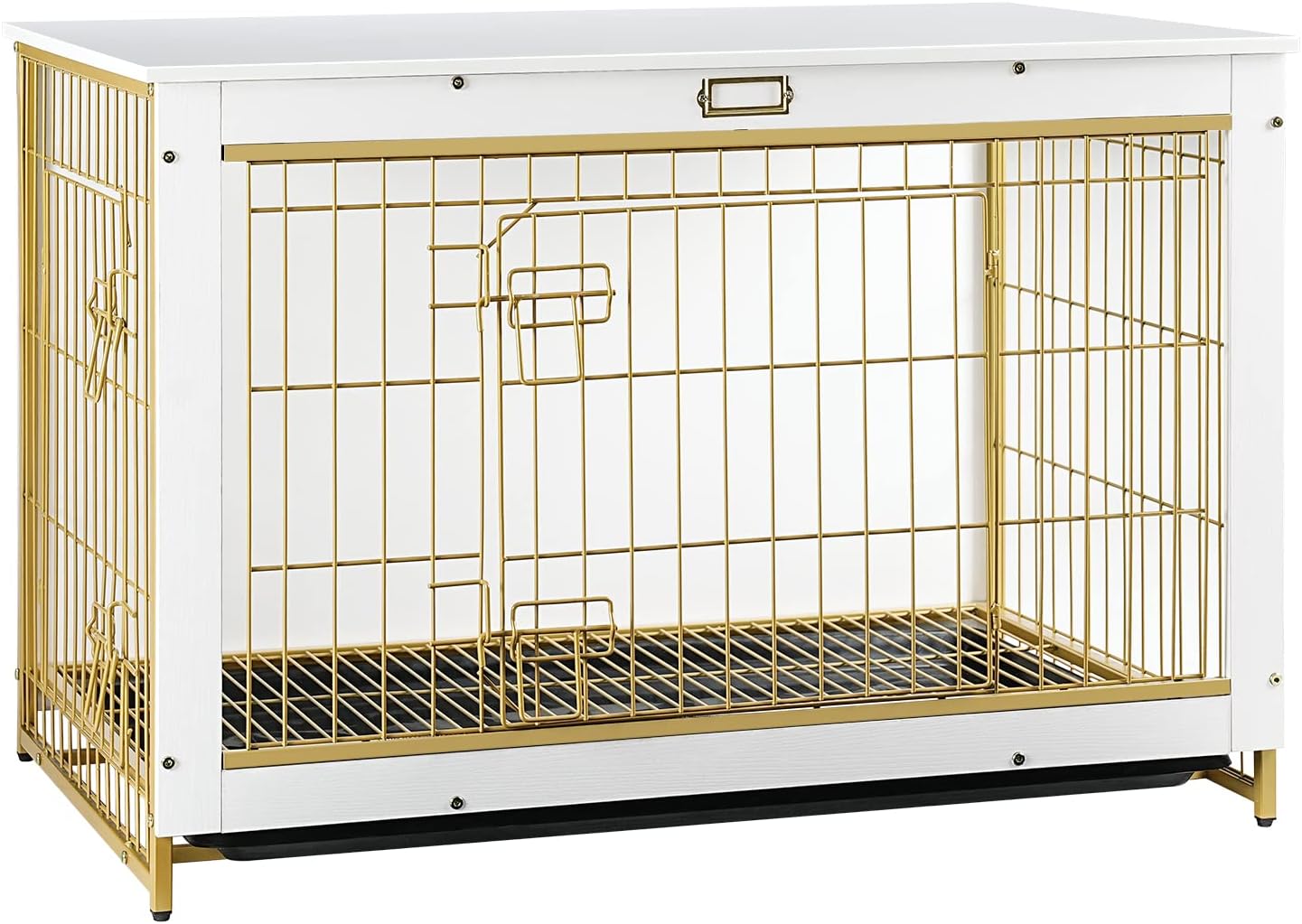 HOOBRO Dog Crate Furniture - Stylish Indoor Kennel for Pets