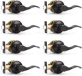 Probrico Passage Door Handles Oil Rubbed Bronze 8-Pack - Reliable