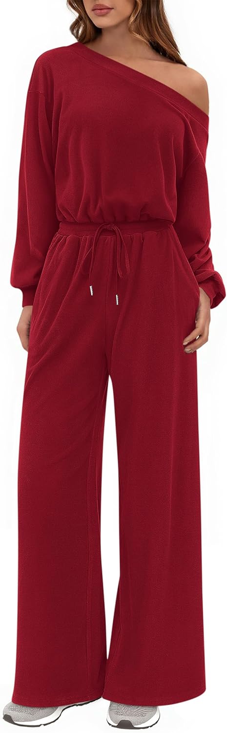PRETTYGARDEN Long Sleeve Jumpsuit for Women - Stylish and Versatile