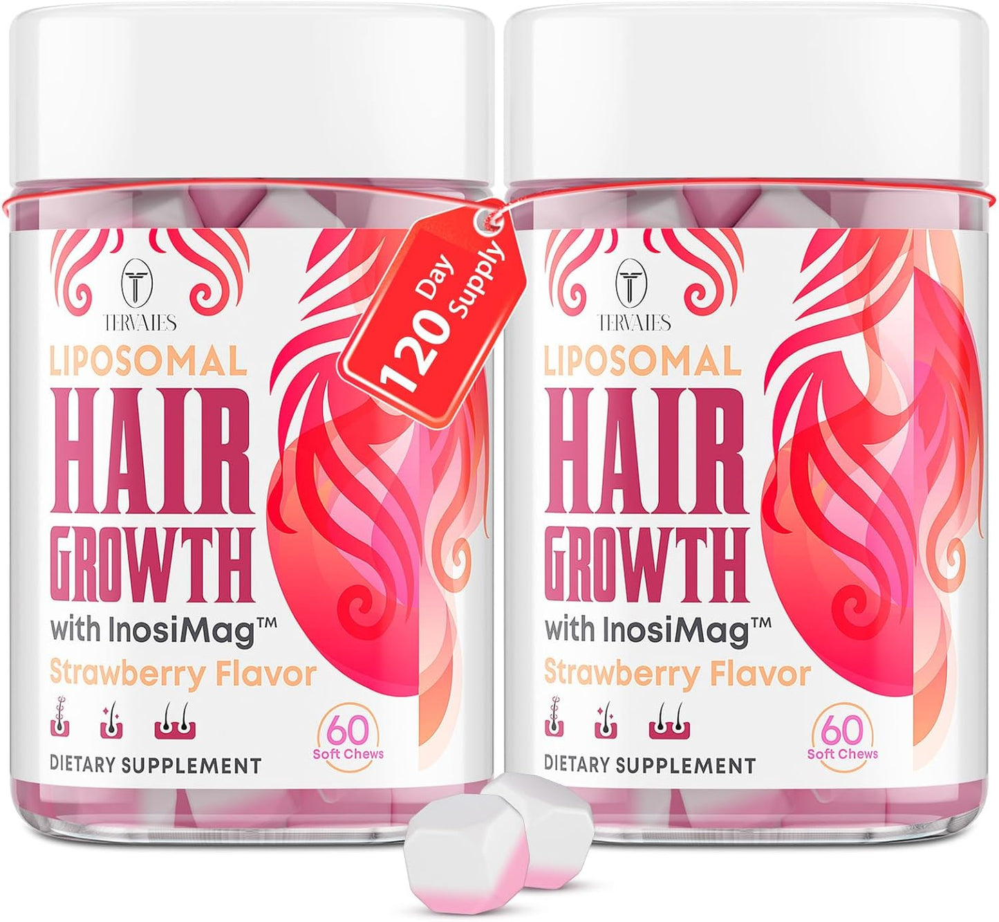 Liposomal Hair Growth Soft Chews for Stronger Hair & Nails