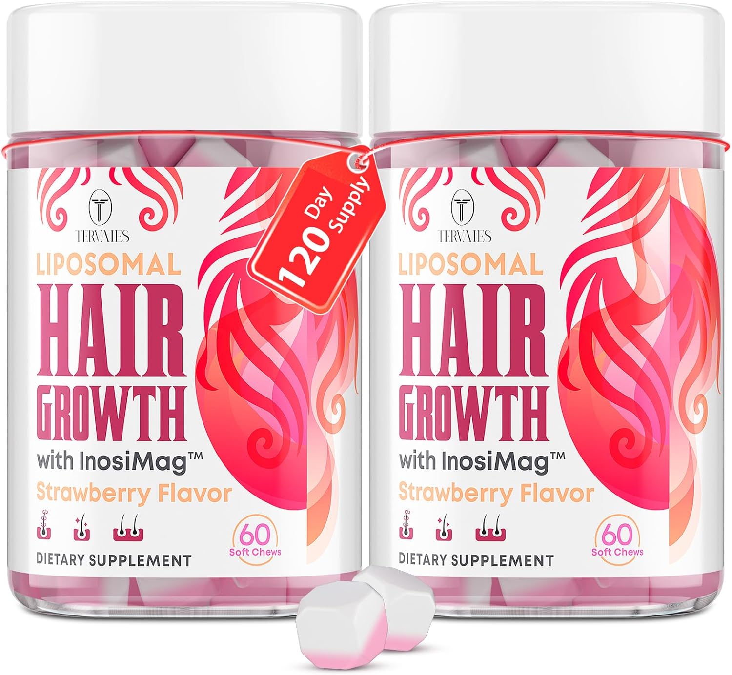 Liposomal Hair Growth Soft Chews for Stronger Hair & Nails