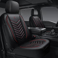 CAR PASS 3D Foam Faux Leather Car Seat Covers Front Seats - Comfort