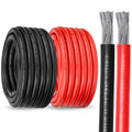2 Gauge Marine Wire Tinned Copper Boat Cable - Heavy Duty 10ft Pair
