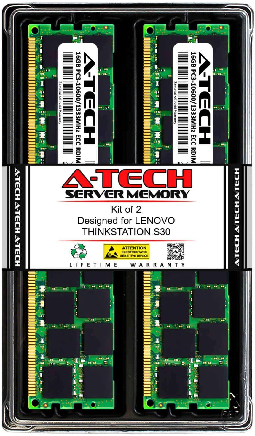 32GB DDR3 RAM Upgrade for Lenovo THINKSTATION S30 - A-Tech