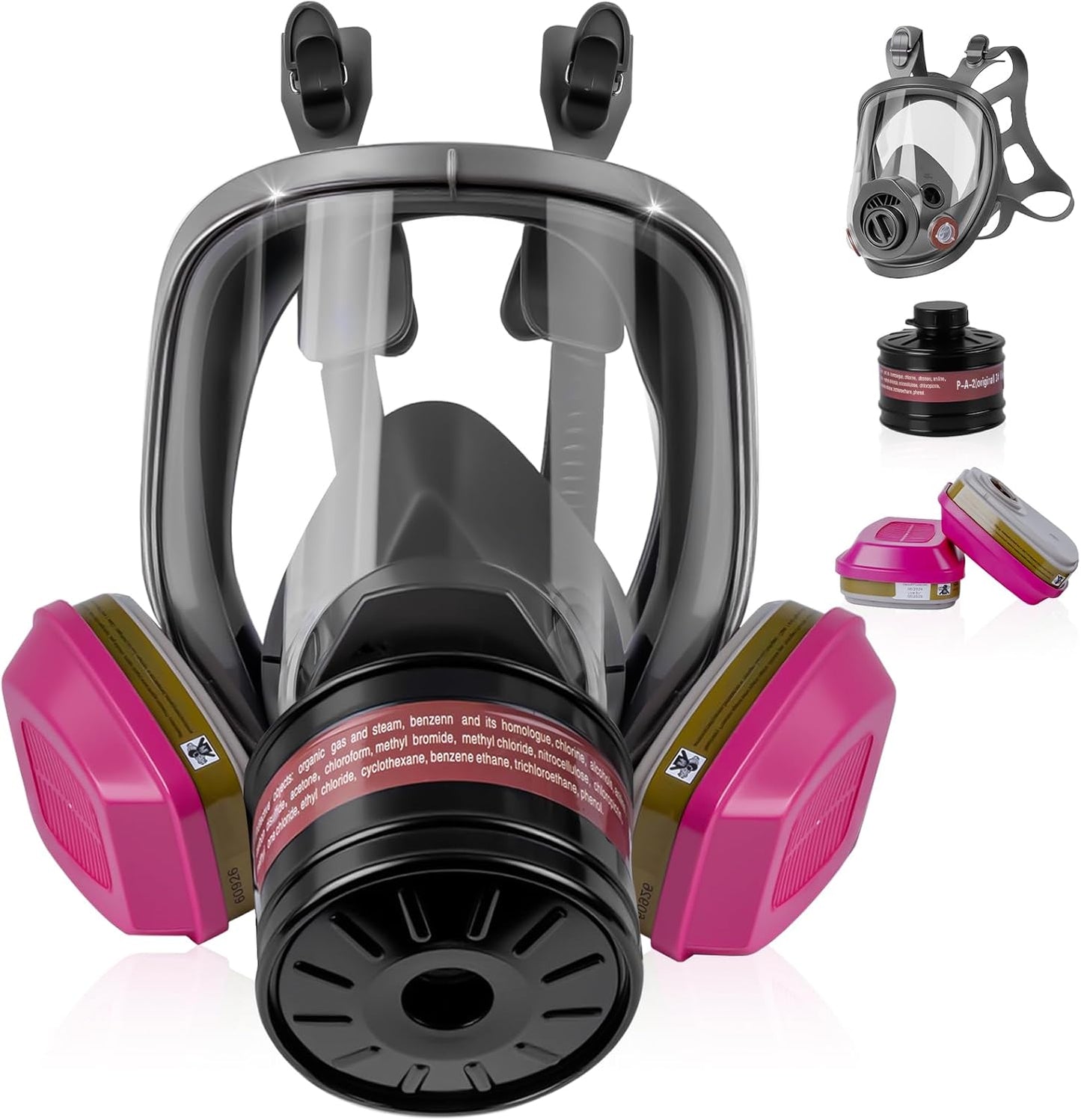 Full Face Respirator Mask for Chemical and Dust Protection