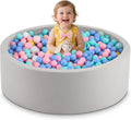 35.4 in x 11.8 in Foam Ball Pit for Toddlers - Spacious Soft Play