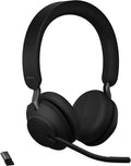 Jabra Evolve2 65 MS Wireless Headphones - 37 Hr Battery, Noise Cancelling