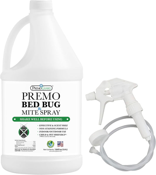 Premo Guard Bed Bug Killer Spray - Natural & Safe Solution