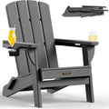 Folding Adirondack Chair - Space-Saving HDPE Outdoor Seat