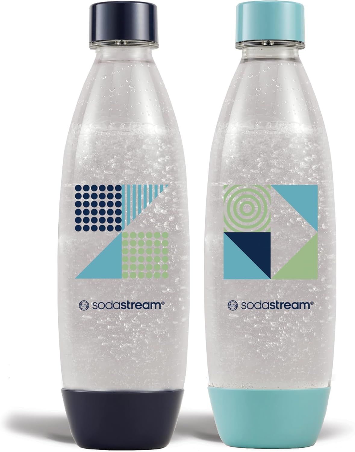 SodaStream Set of 2 Snap & Lock Bottles - BPA Free