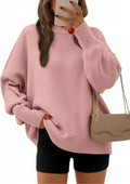 EFAN Women's Oversized Crewneck Pullover Sweater - Slouchy Batwing Fit