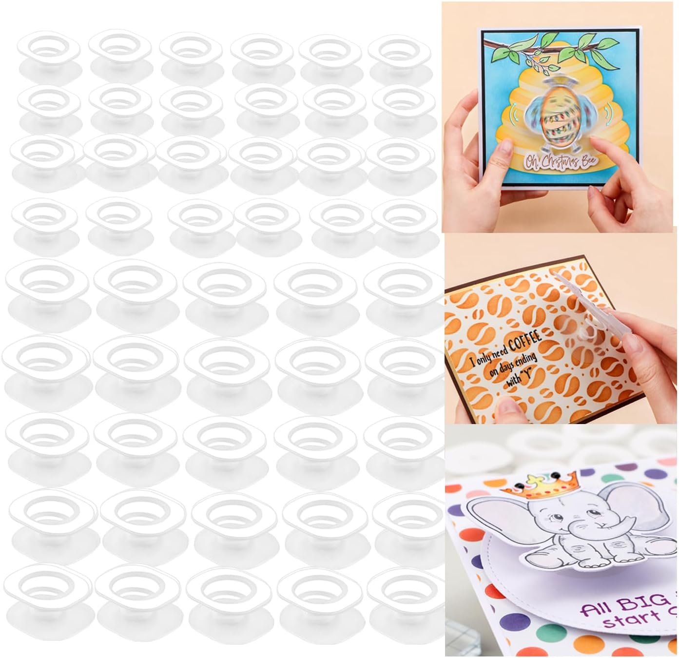 BAOFALI Mini & Standard Action Wobbles for DIY Crafts Fun