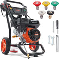 Gas Pressure Washer 3600 PSI 2.6 GPM - Powerful Outdoor Cleaner