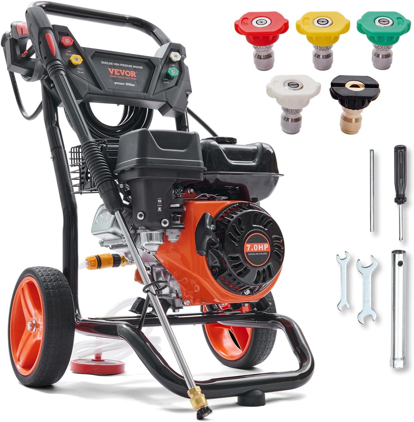 VEVOR Gas Pressure Washer 3600 PSI for Efficient Cleaning Tasks