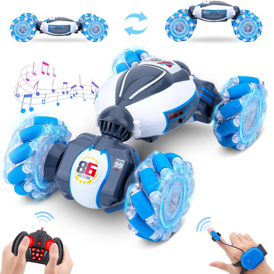 Dysaim Gesture Sensing RC Stunt Car - Hand Controlled 4WD Off-Road Fun