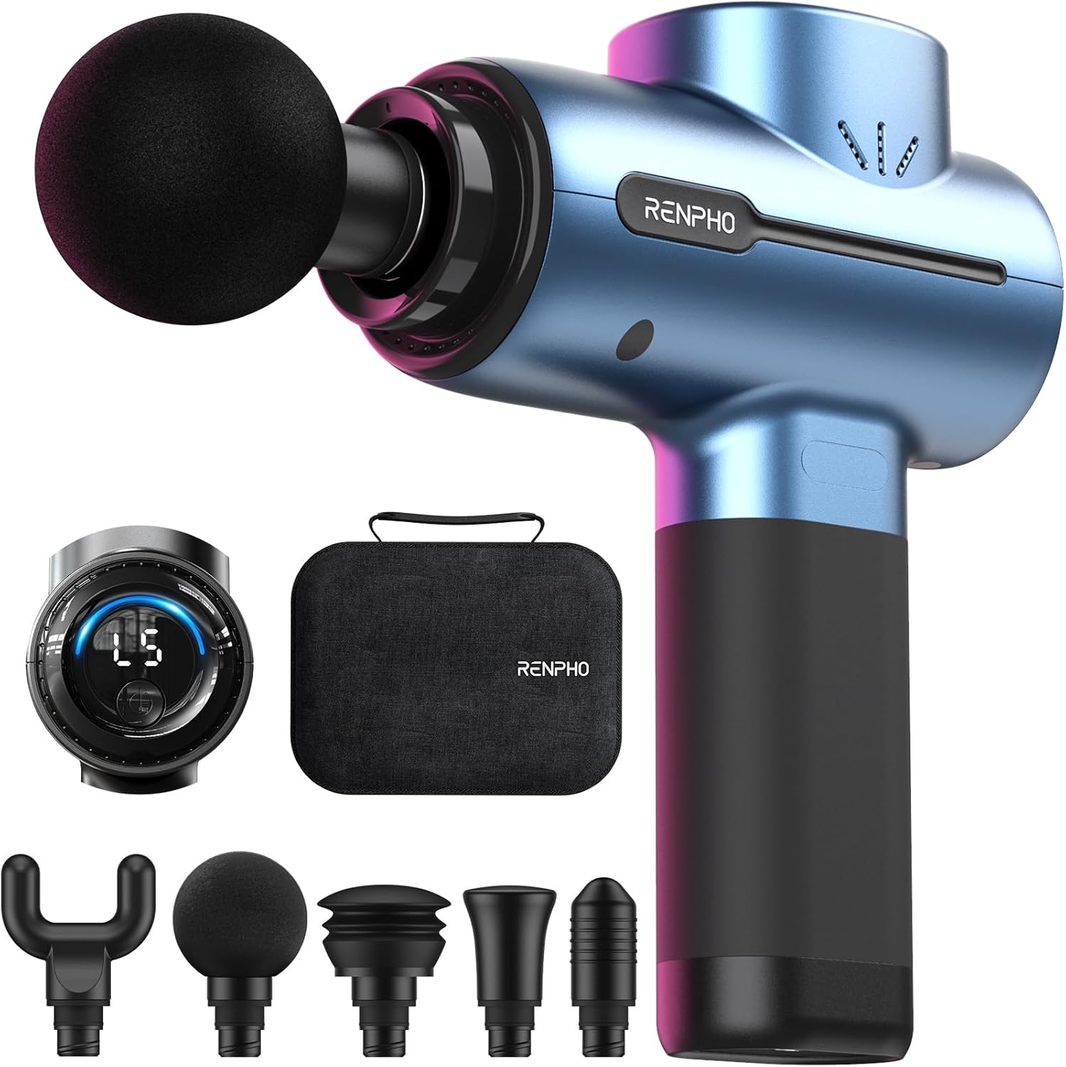 RENPHO Massage Gun Deep Tissue Percussion Massager for Athletes