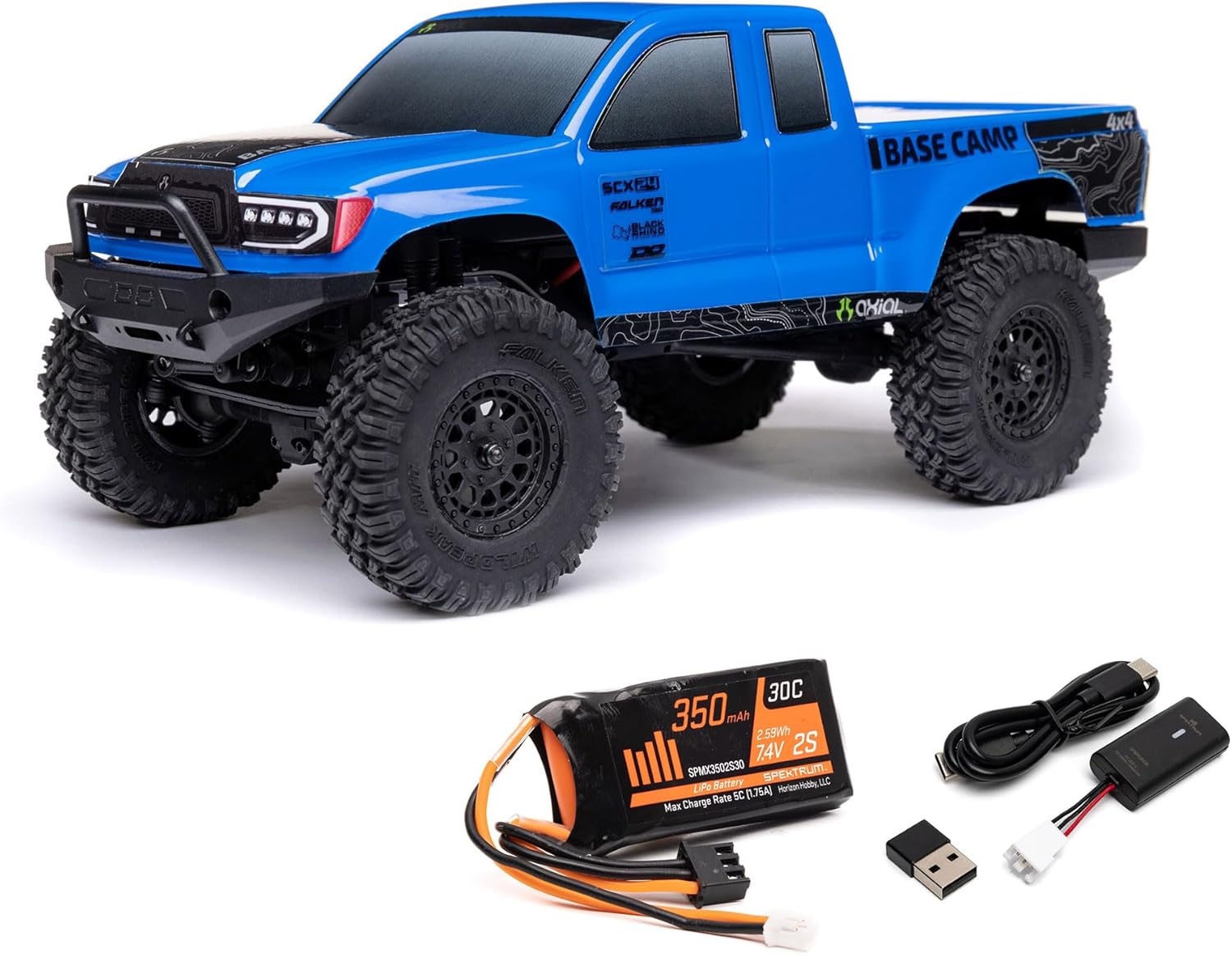 Axial RC Truck 1/24 SCX24 Base Camp 4x4 Rock Crawler Review
