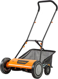 LawnMaster LMRM1801 Push Reel Mower for a Healthier Lawn