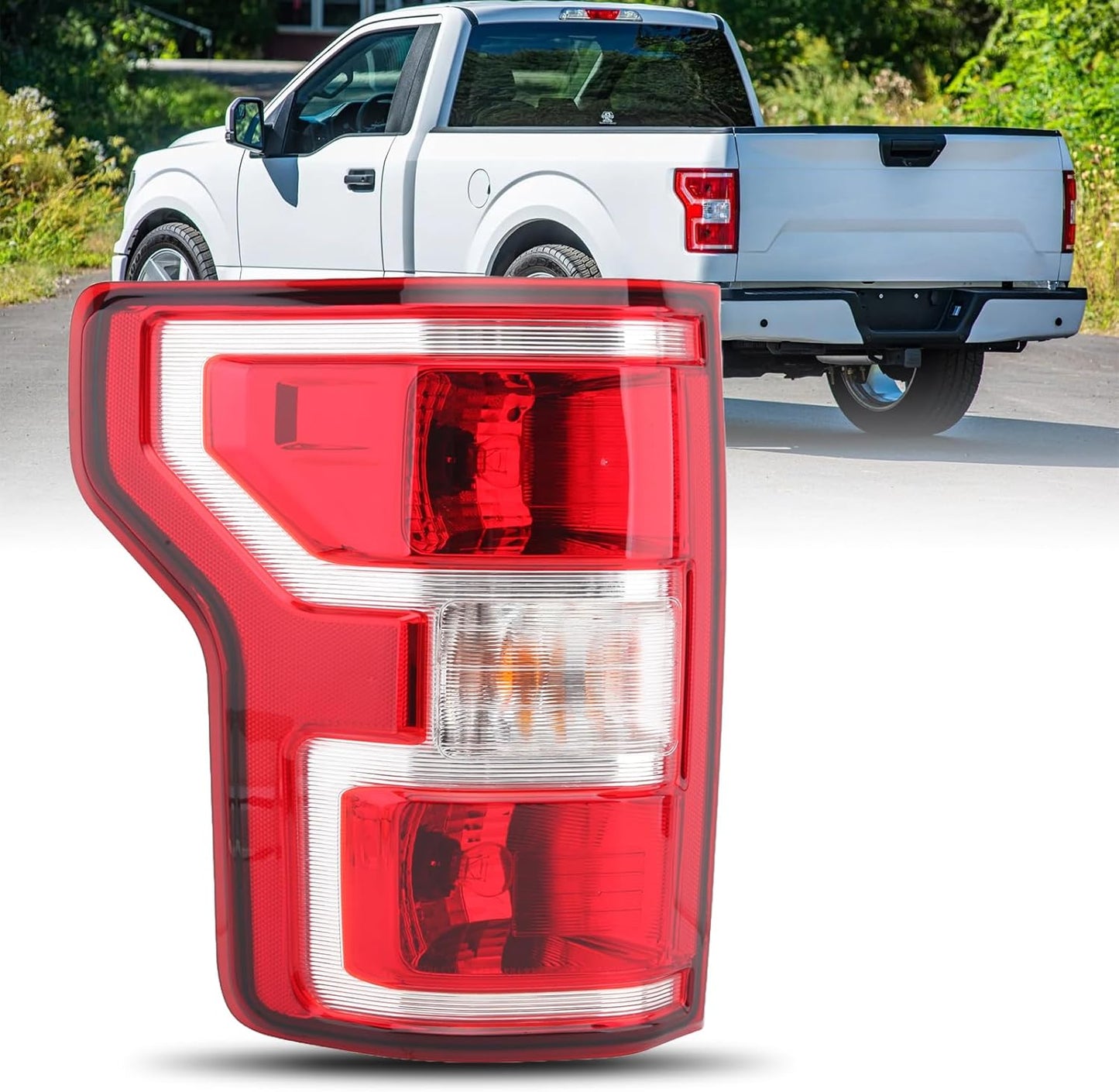 Driver Side Tail Light Assembly for Ford F-150 2018-2020 Models
