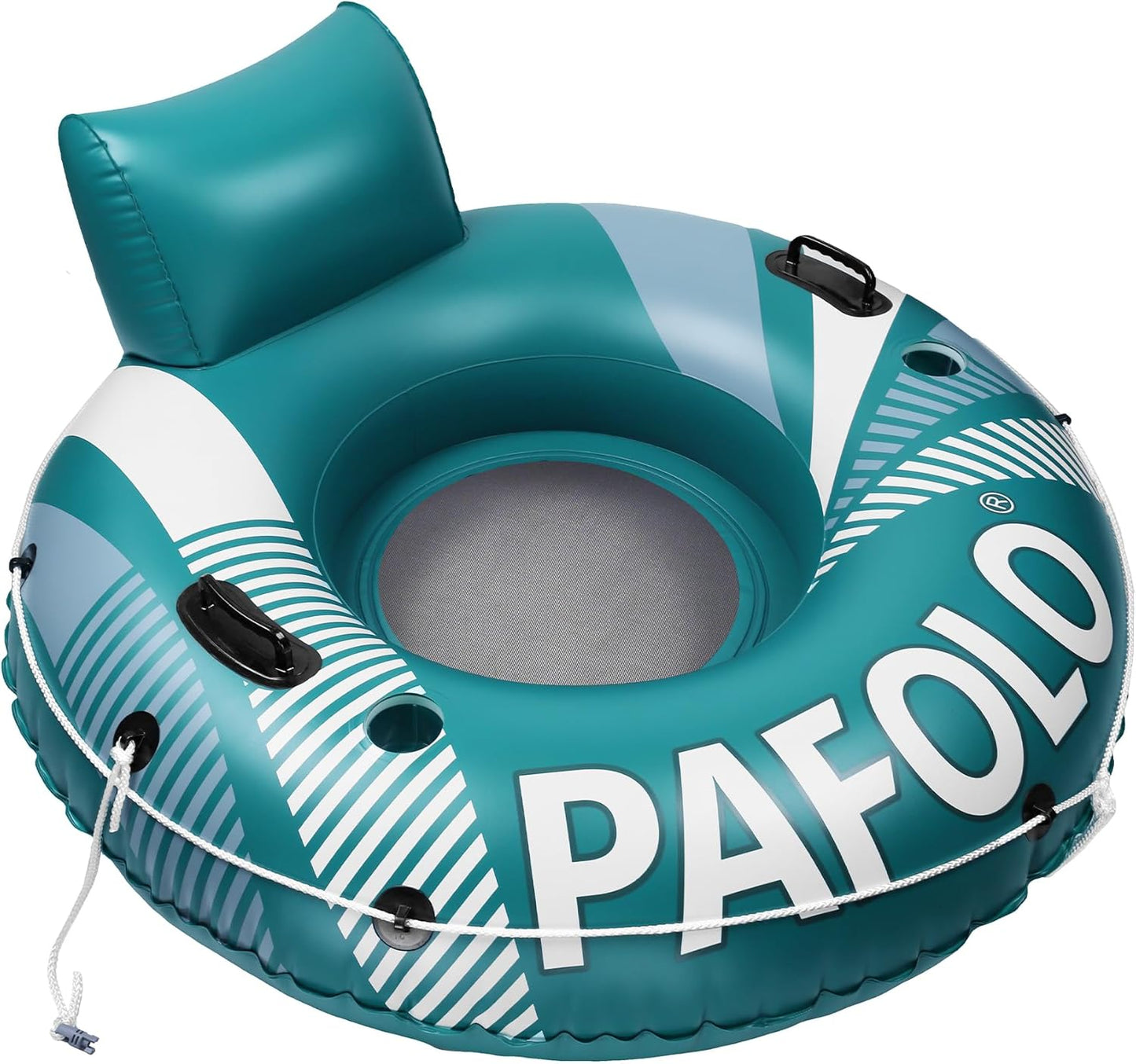 Inflatable River Tube Float for Adults with Comfortable Backrest