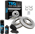 Front Brake Pad & Rotor Kit Compatible with 2006-2014 Kia Sedona