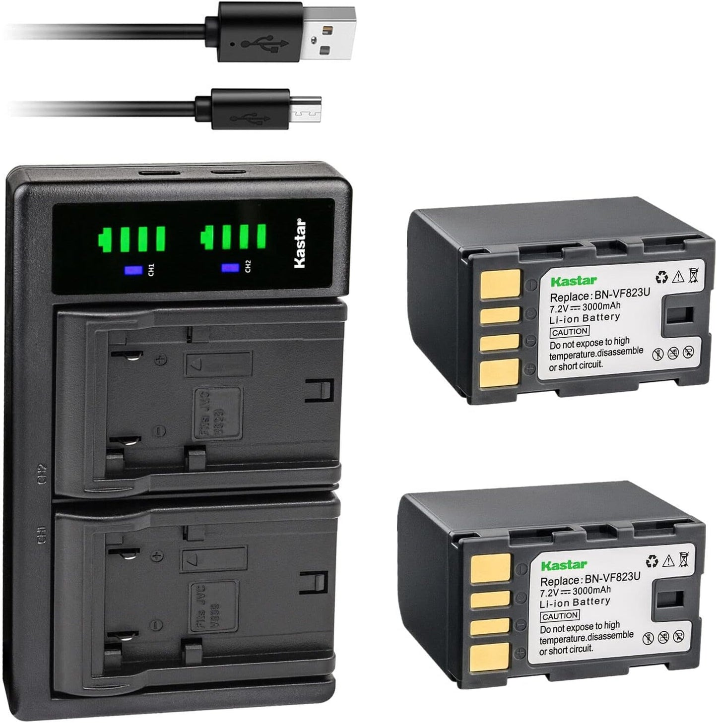Kastar 2-Pack BN-VF823 Battery and LTD2 USB Charger Review