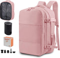 Vacuum Compression Travel Backpack Pink - Fits 17in Laptop, Expandable