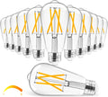 Hizashi Vintage LED Edison Bulb Dimmable 6W Equivalent 60W - Warm