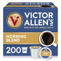 Victor Allen's Coffee Morning Blend Light Roast, 200 Pods