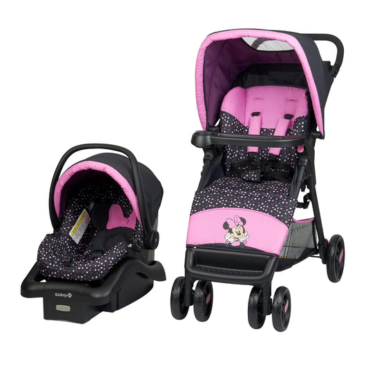 Disney Baby Minnie Mouse Travel System with Easy Fold Design