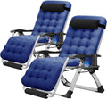 Zero Gravity Chair Oversize Outdoor Padded Lounge Chair - Supports