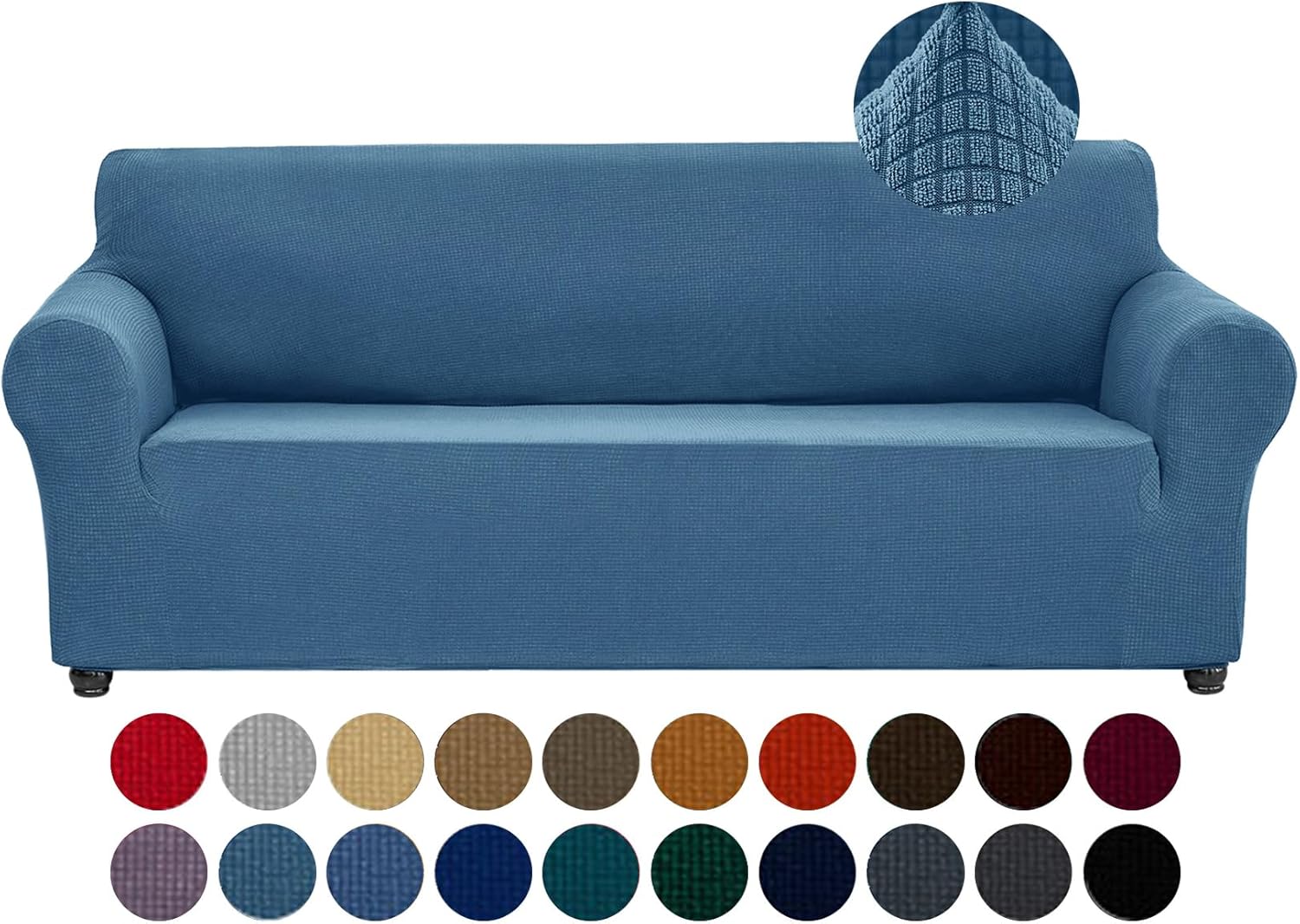Joccun Stretch Couch Cover Slipcovers for 3 Cushion Sofa