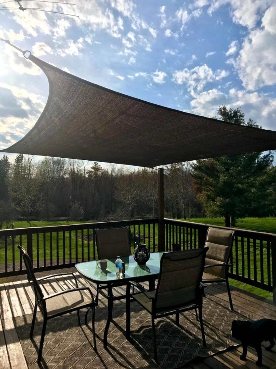 COCONUT Patio Sun Shade Sail Canopy for Outdoor Spaces