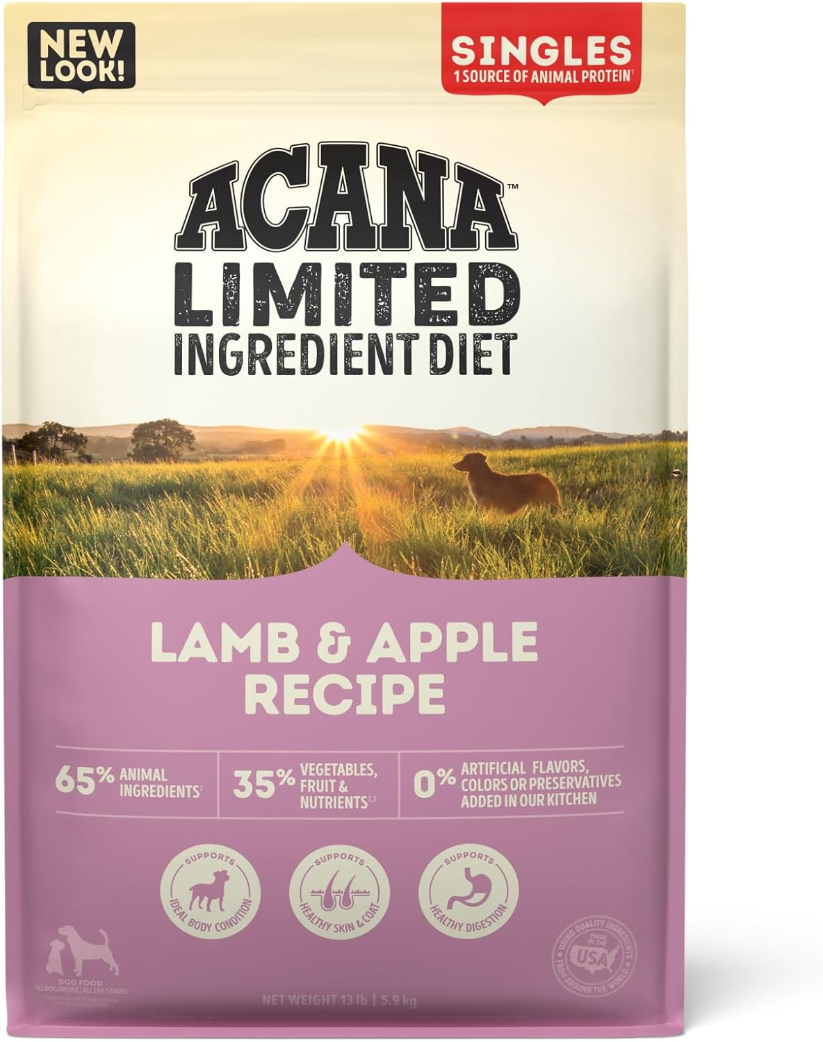 ACANA Singles Limited Ingredient Lamb & Apple Dry Dog Food Review