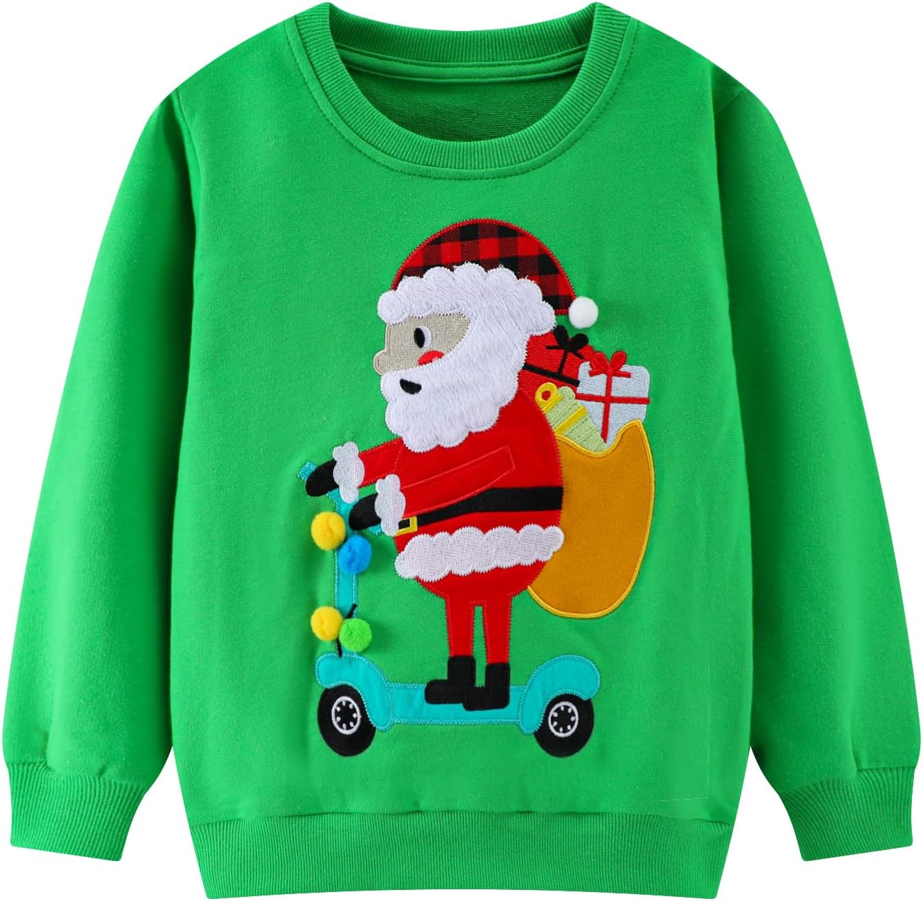 HILEELANG Cozy Cotton Crewneck Sweatshirt