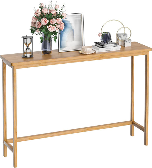 VASMIA Console Table - Stylish Narrow Sofa Table for Entryway