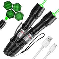 Green Laser Pointer High Power Flashlight 2PCS - Long Range