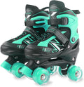 Kids Roller Skates for Boys Girls Toddlers Adjustable 4 Sizes - Light