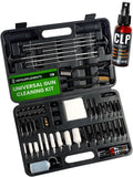 Universal Gun Cleaning Kit with Stainless Rods - Portable Kit