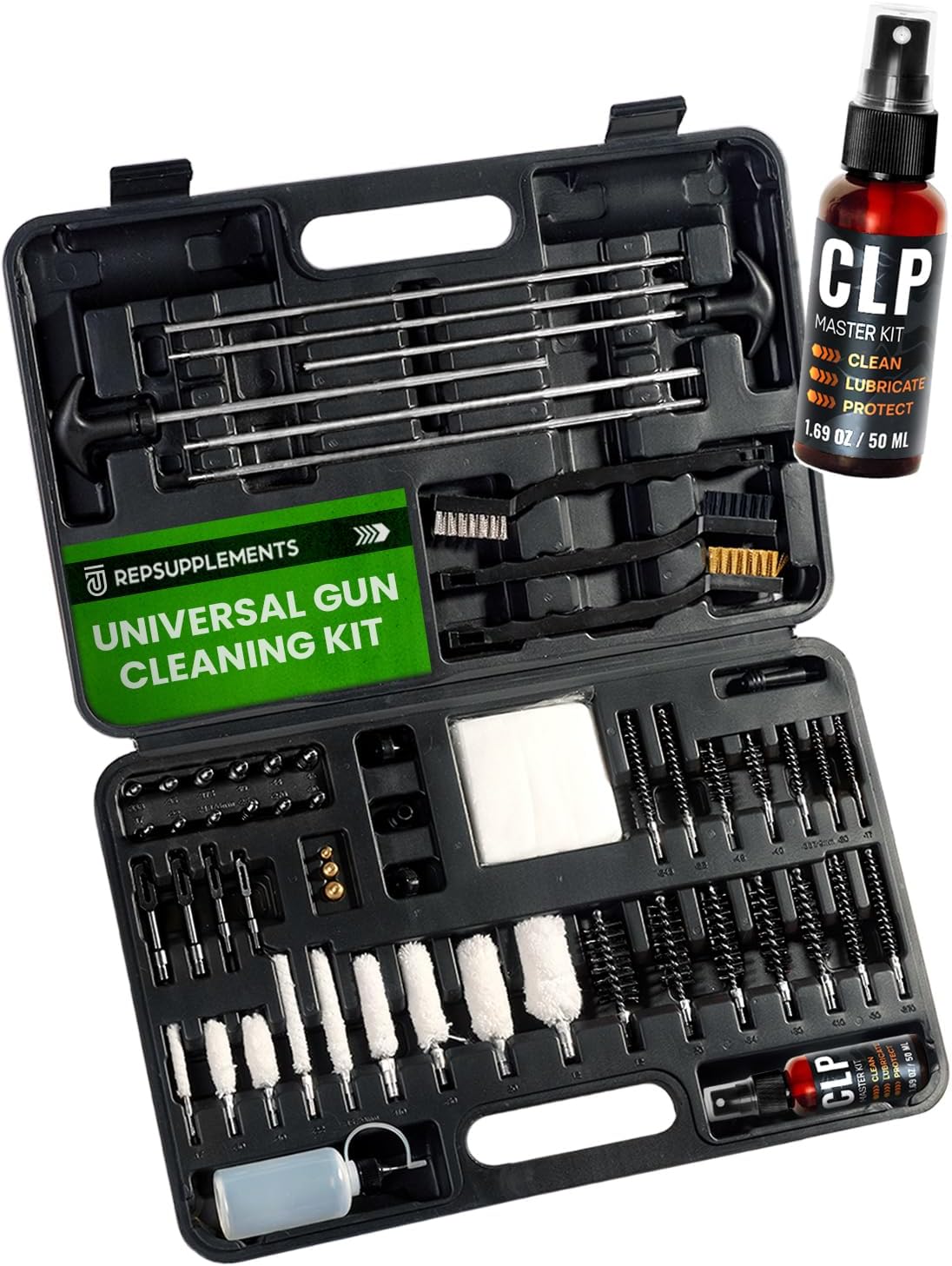 Universal Gun Cleaning Kit for All Guns - Portable and Durable