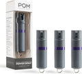 POM Pepper Spray Keychain - Tactical Compact Key Release - 25 Bursts