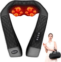 Shiatsu Neck and Shoulder Massager with Heat for Home & Car - Deep