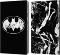 Batman DC Comics Marble Logos Leather Wallet Case for iPad 10.2