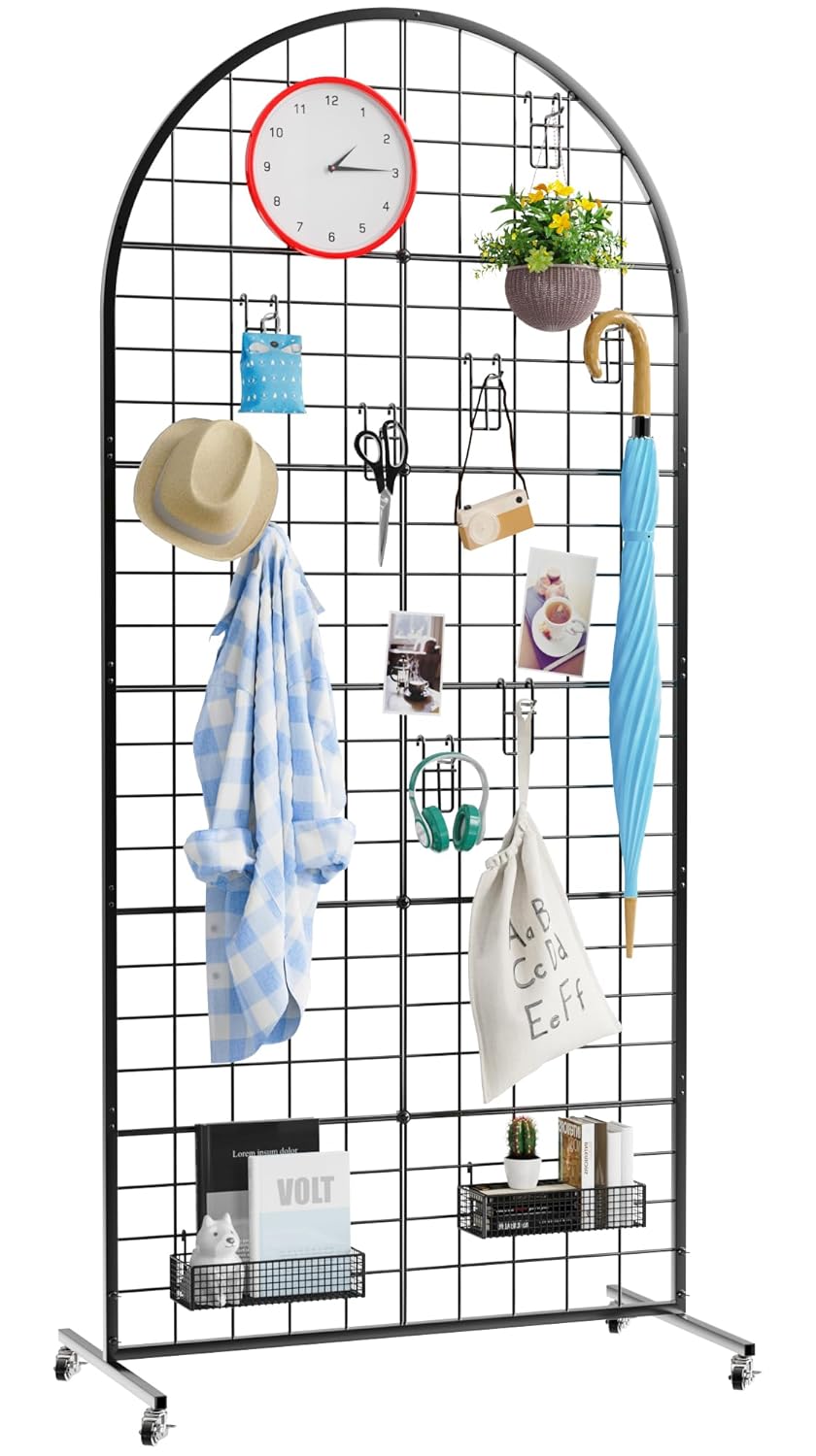 Asee'm Grid Wall Panels Display Stand for Craft Show and Retail