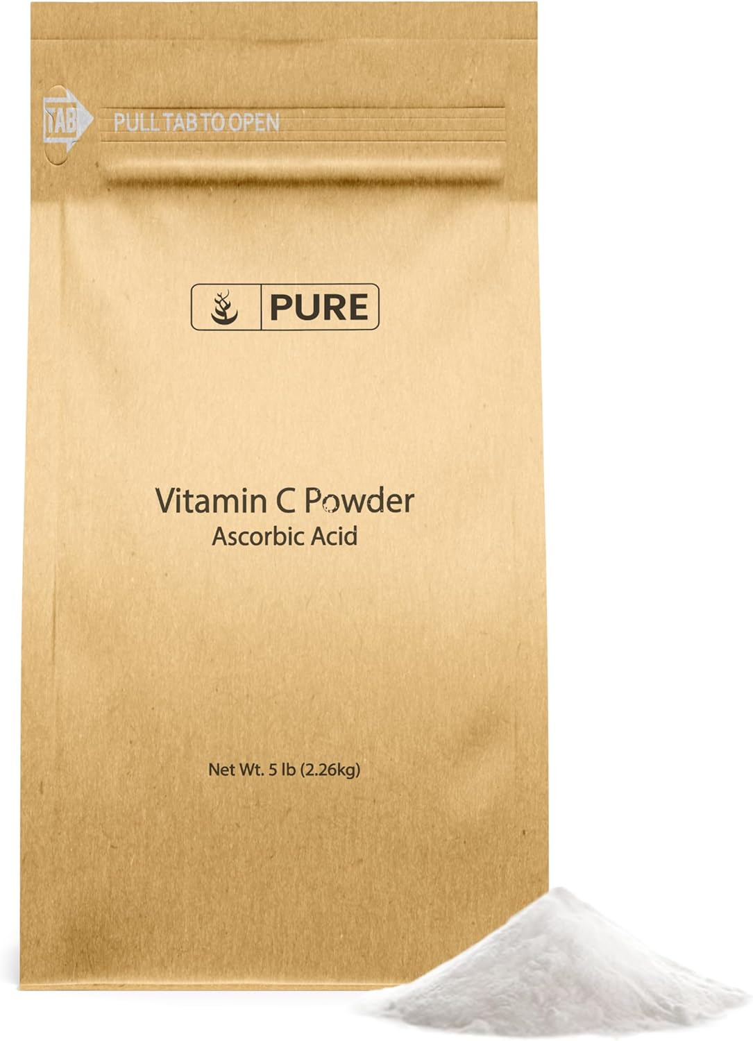 PURE ORIGINAL INGREDIENTS Vitamin C Powder for Health Boost